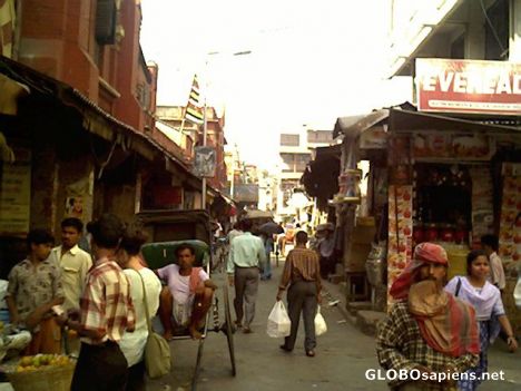 Postcard Kolkata Street Scene