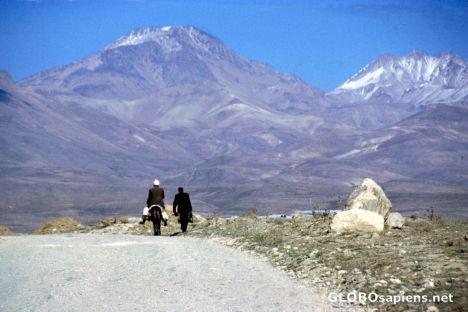 Postcard Sareyn - Mt Sabalan Region
