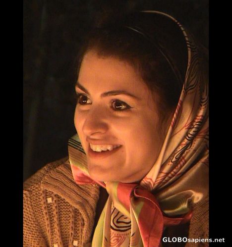 Postcard Iranian beauty