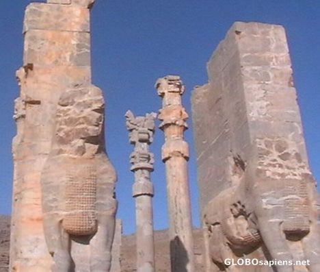 Postcard Iran,Shiraz,PERSEPOLIS (TAKHT-E JAMSHID)