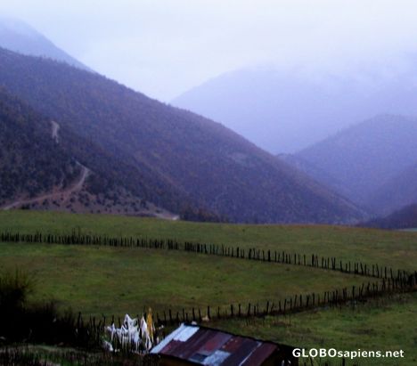 Postcard dreamy mounts of asalem