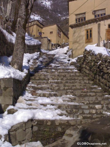Postcard Traditional village