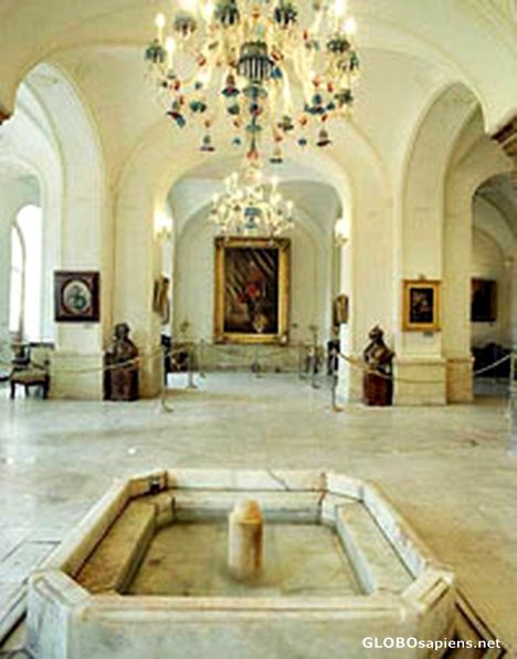 Postcard kamal-al-molk's painting