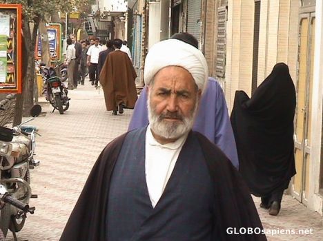 Street scene from Qom