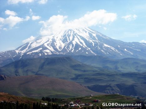 Postcard damavand..the