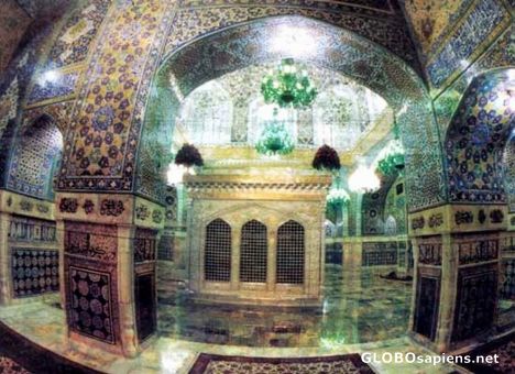 Postcard Holly shrine of Emam Reza