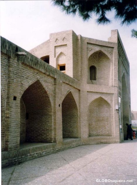 Postcard the old inn of neyshabur