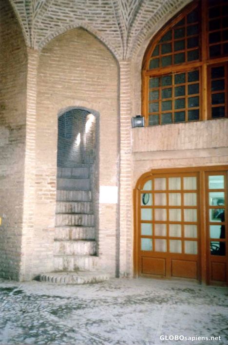 Postcard the coridor of the Inn
