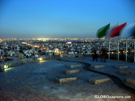 Postcard tomb of some martyrs of Iran-Iraq war