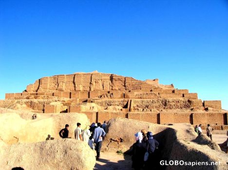 Postcard choghazanbil temple