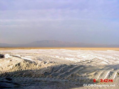 salty desert of ghom