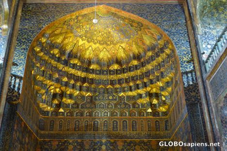 Postcard Sheik-al-Din-Grabmal in Ardebil