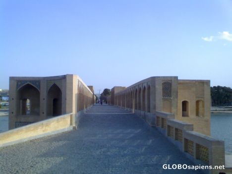 Postcard Khaju Bridge