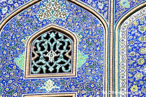 Postcard masjed-e emam