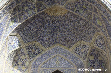 Postcard masjed-e  emam