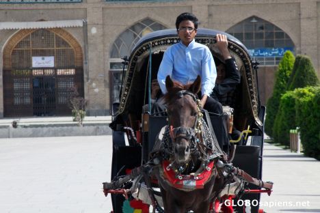 Postcard naghs-e jahan square