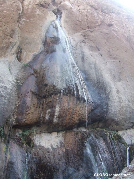 Postcard waterfall