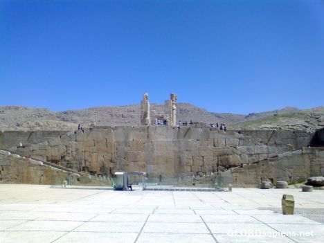 Postcard PERSEPOLIS after 2500 years