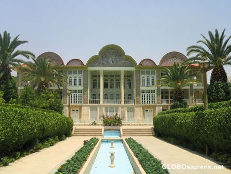 Postcard Eram garden1