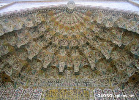 Postcard karim khani mosque1
