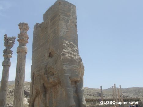 Postcard Takhte Jamshid(Persepolis)