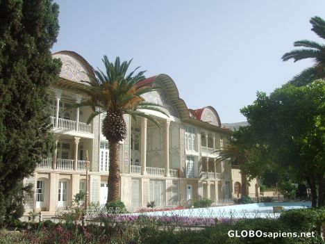 Postcard Qajari architecture