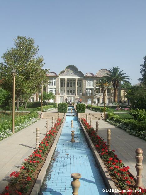 Postcard Eram Garden