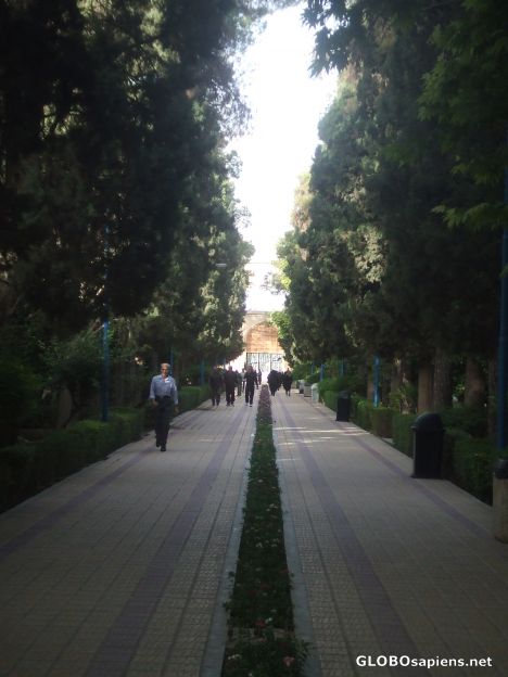 Postcard Delgosha Garden