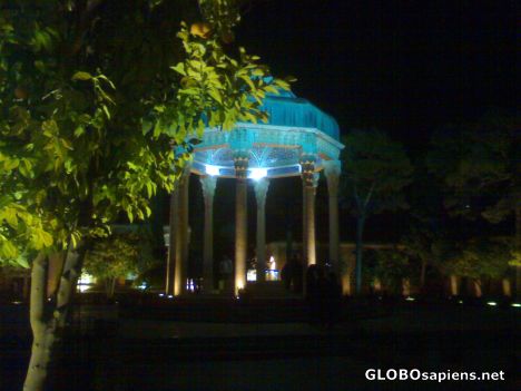 Postcard Tomb of Hafez in Shiraz