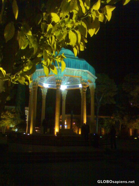 Postcard Hafez one the bigest poet!