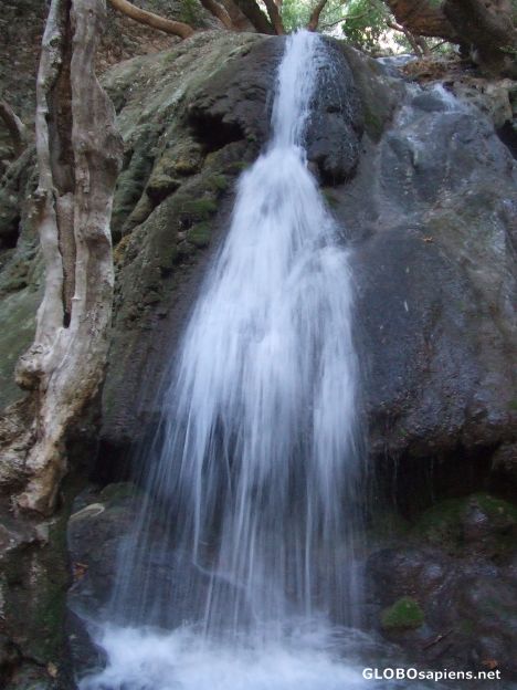 Postcard waterfall