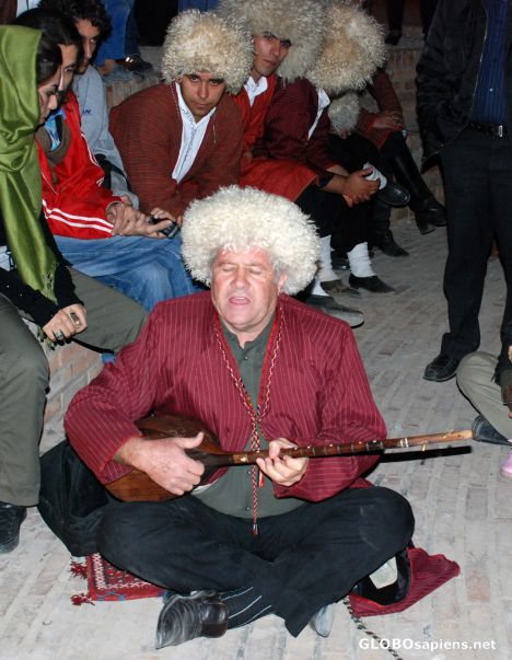 Postcard turkman