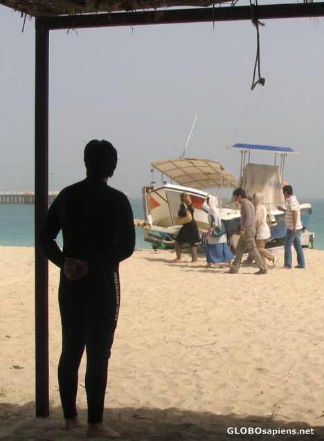 Postcard beach