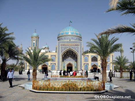 Postcard tomb of Hosein ebn alkazem