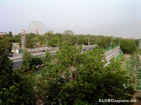 Postcard Mashhad's funfair