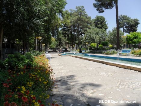 Postcard neyshabour's melli park
