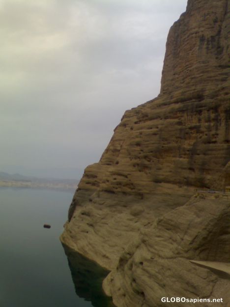 Postcard Lake of Dez Dam