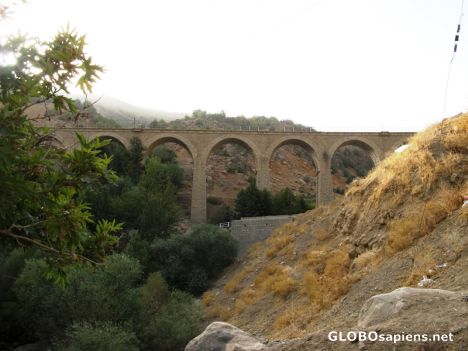Postcard the area around Bisheh waterfall-2