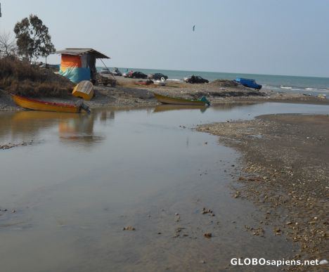 Postcard nowshahr's beach