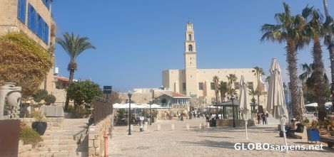 Postcard St Petrus church