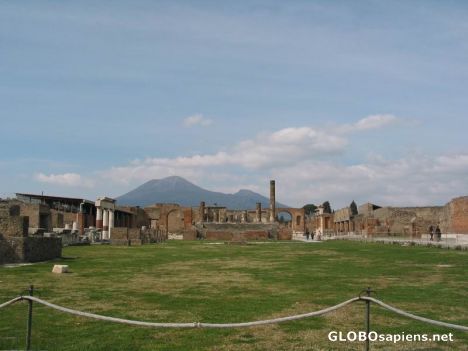 Postcard Ruins of Pompeii