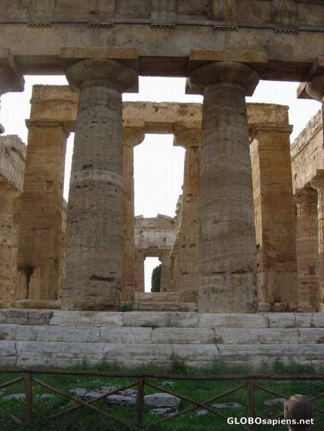 Postcard old temple