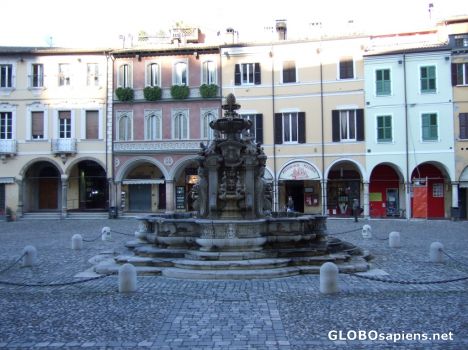 Postcard Piazza del popolo @Cesena
