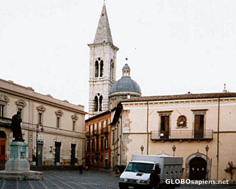 Postcard Cathedral, Sulmona