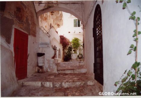 Postcard Sperlonga - place of dreams.