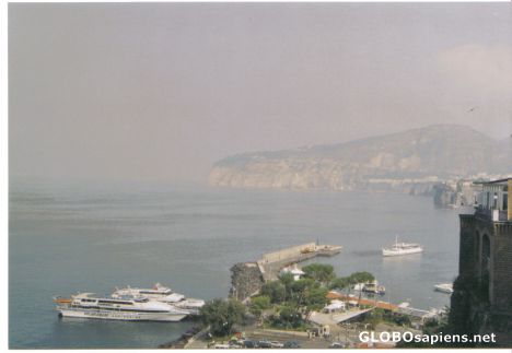 Postcard Sorrento, Campania, Italia