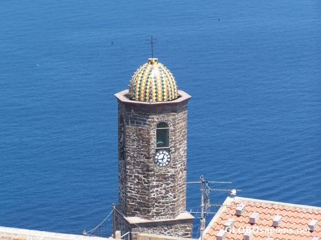 Postcard Vista de la iglesia
