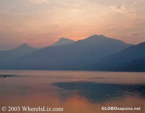 Postcard Sunrise, Menaggio
