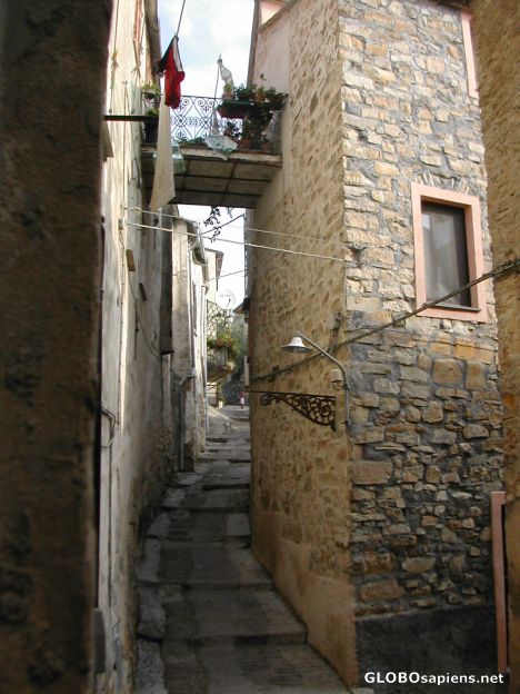 Postcard Our holiday home in Artallo (on the left side)