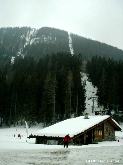 Postcard Destination up that mountain
